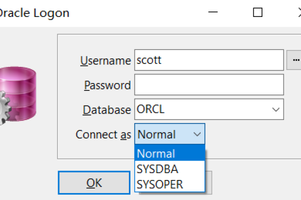 c 写oracle数据库连接