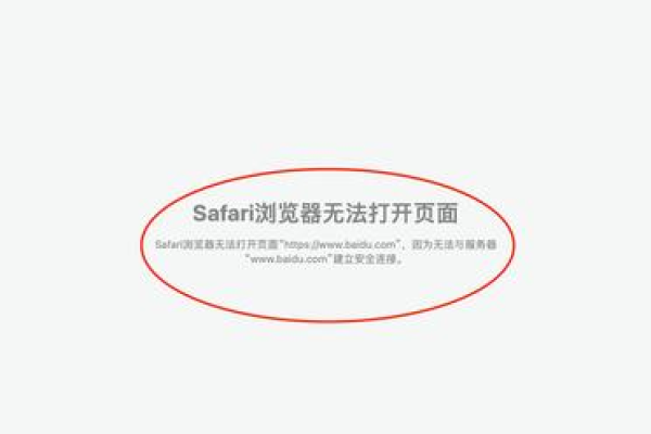 为什么Safari浏览器无法打开网页并显示服务器停止响应？