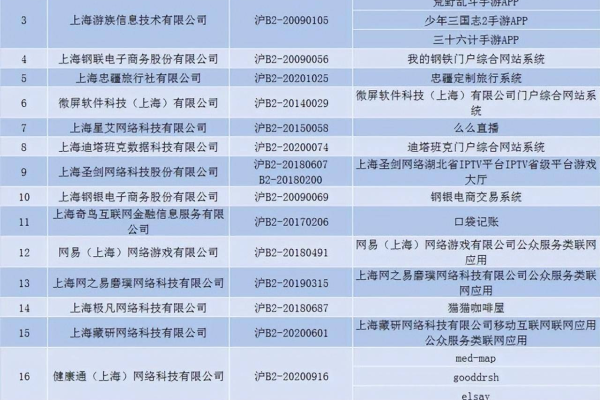 上海管局对虚拟主机服务提出了哪些具体要求？