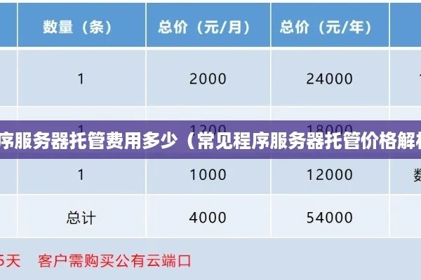 什么样的服务器配置需要每年支付20万的租金？