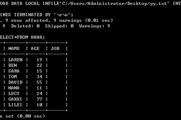 如何在MySQL命令行中导入SQL文件到数据库？