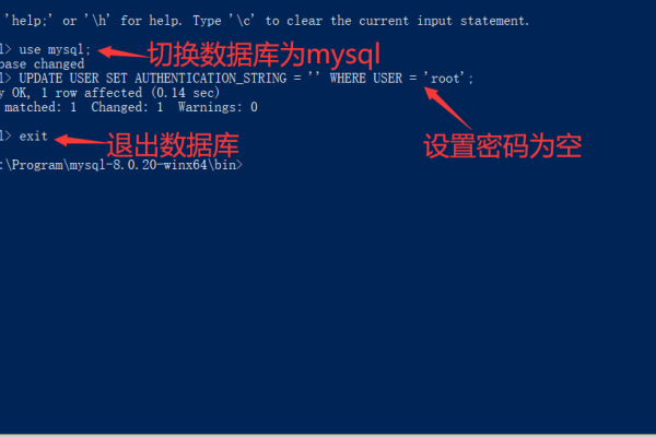 忘记MySQL密码和硬终端Web界面密码怎么办？  第3张