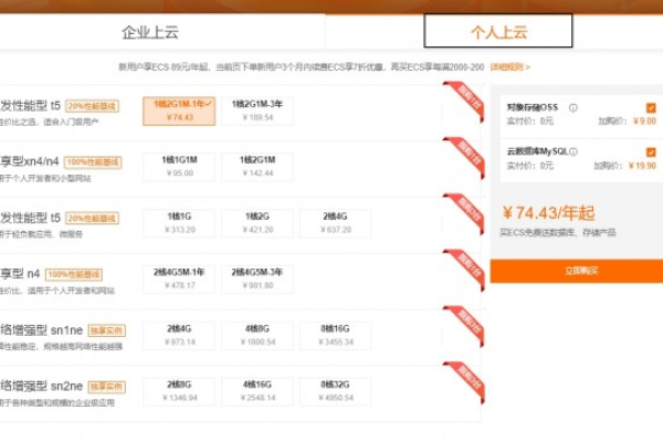 阿里云的8核16GB服务器配置的价格是多少？  第2张