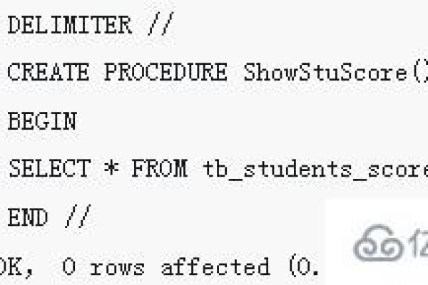 如何编写MySQL查询存储过程语句？