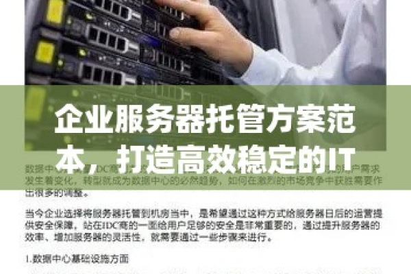 哪些公司提供网站建设与服务器托管服务？  第2张