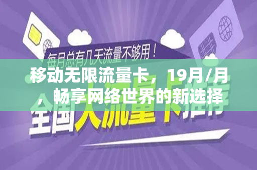 在追求无限畅享网络世界时，我们真的需要大流量卡吗？