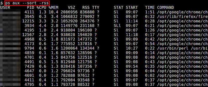 如何在Linux系统中查看内存和CPU使用情况？