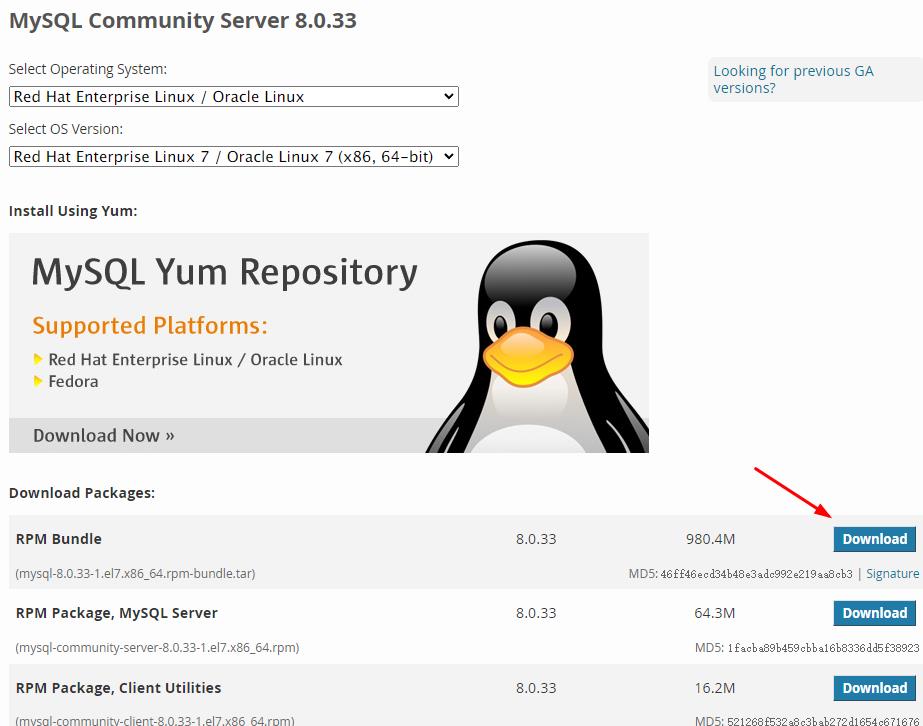 如何在Linux系统上下载64位的MySQL？  第1张