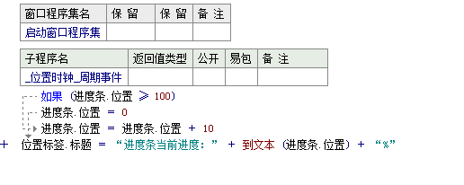 如何使用易语言编程实现进度条功能？