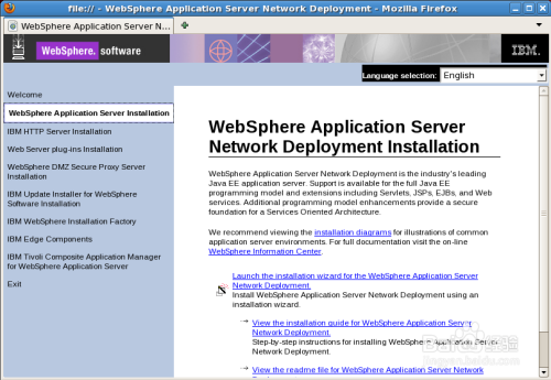 如何在Linux系统上下载并安装WebSphere？