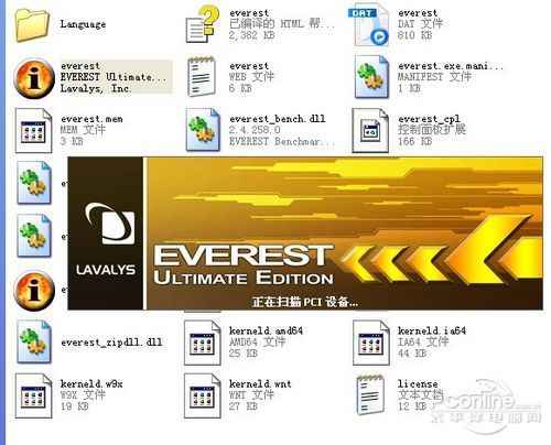 如何使用Everest软件进行系统信息检测？