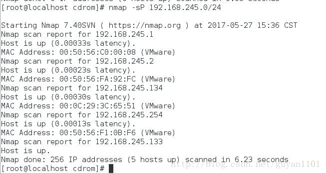 如何在Linux系统中查看局域网内的IP地址？