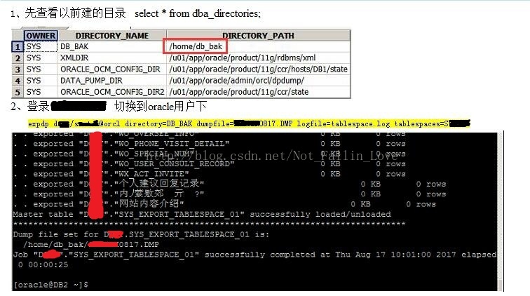 如何在Linux环境下使用EXPDP工具进行数据导出？