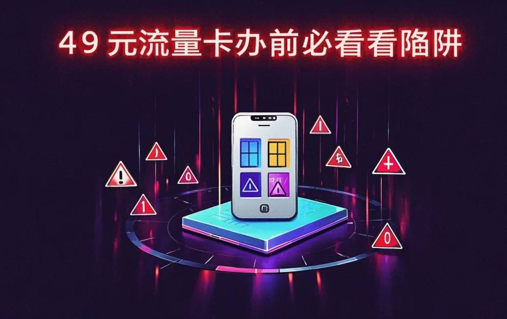 申请流量卡时，你是否意识到了潜在的陷阱？