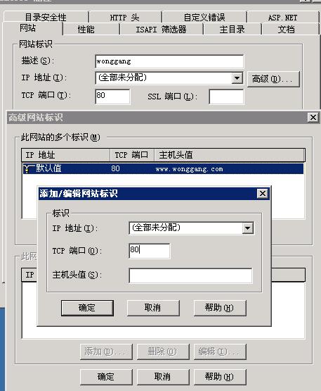 虚拟主机如何绑定页面设置  第1张