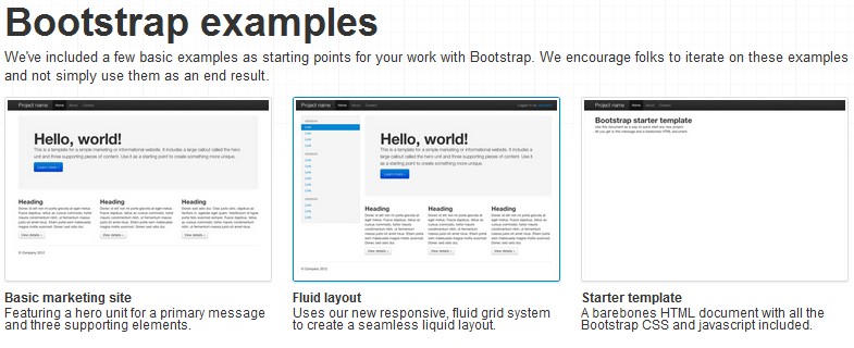 bootstrap网站前端框架  第1张