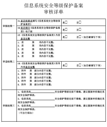 如何确保信息安全等级备案实施细则中公安备案信息的正确填写？