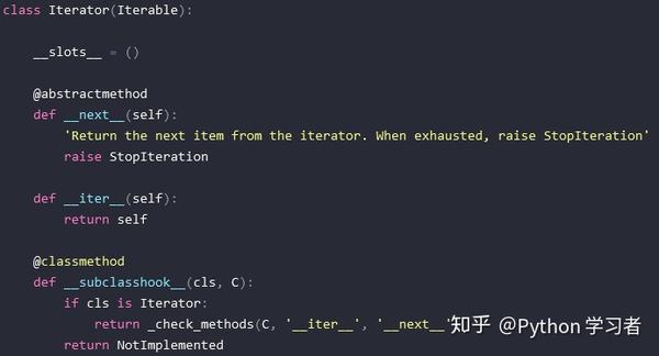 Python中iter函数