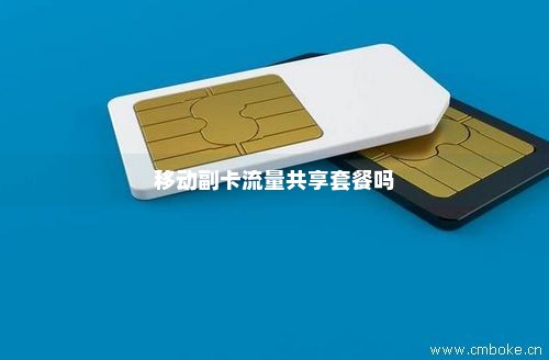 副卡能否共享主卡的手机流量？  第1张
