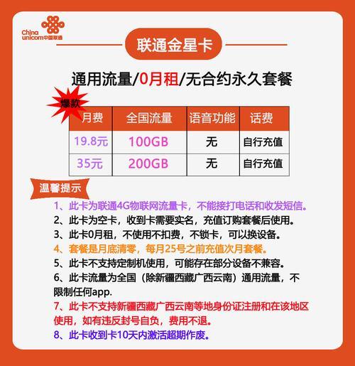 联通流量卡副卡功能有哪些特点和优势？