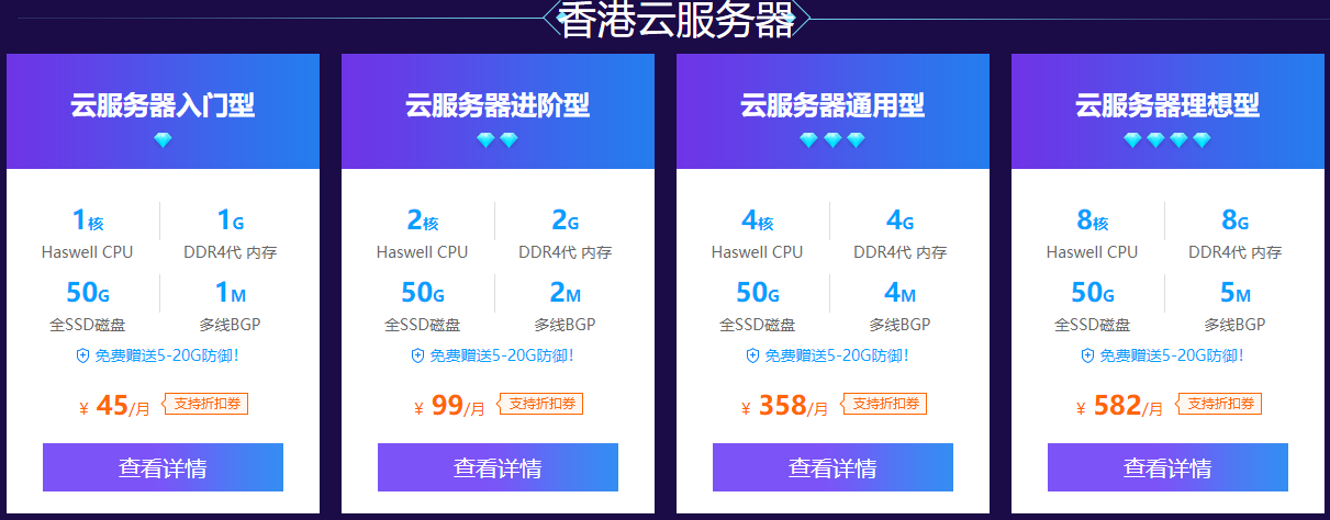 云主机免备案购买时，应如何选择？
