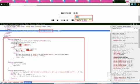 Chrome如何执行JS填表操作？  第1张