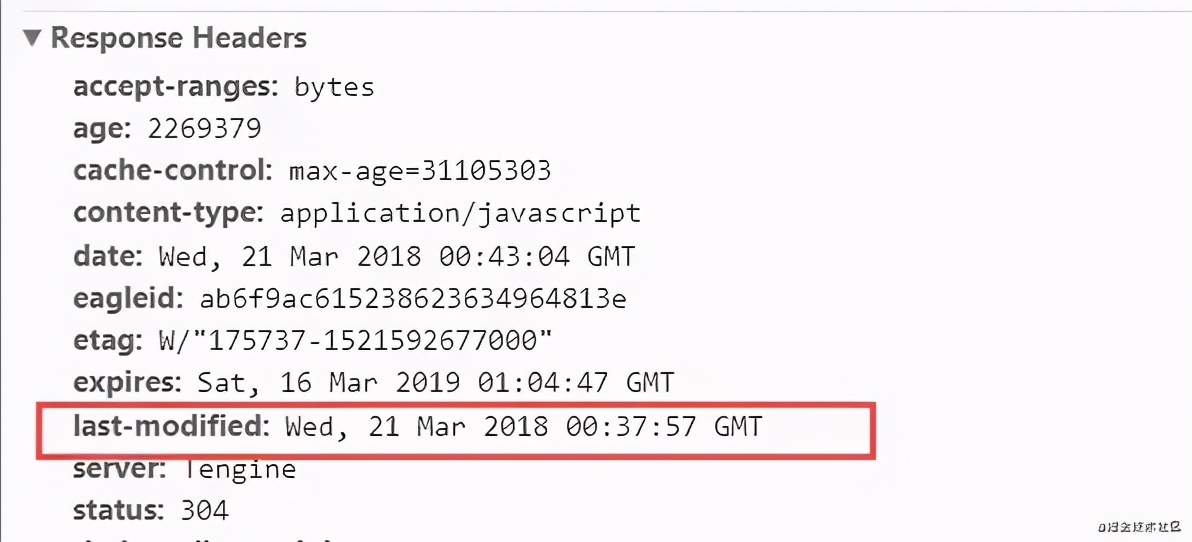 Chrome浏览器是如何默认缓存JavaScript文件的？
