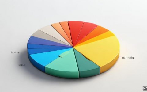 如何在Chart.js饼图中添加和自定义显示文字？