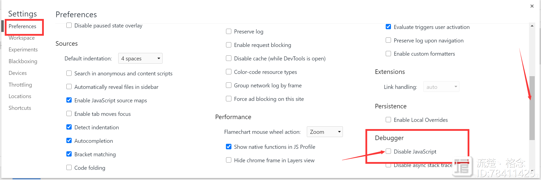 如何关闭Chrome浏览器中的JavaScript功能？