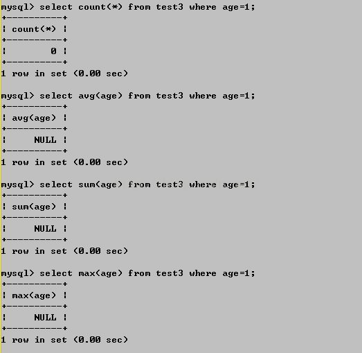 MySQL中的统计函数是什么，如何使用它们来获取统计信息？