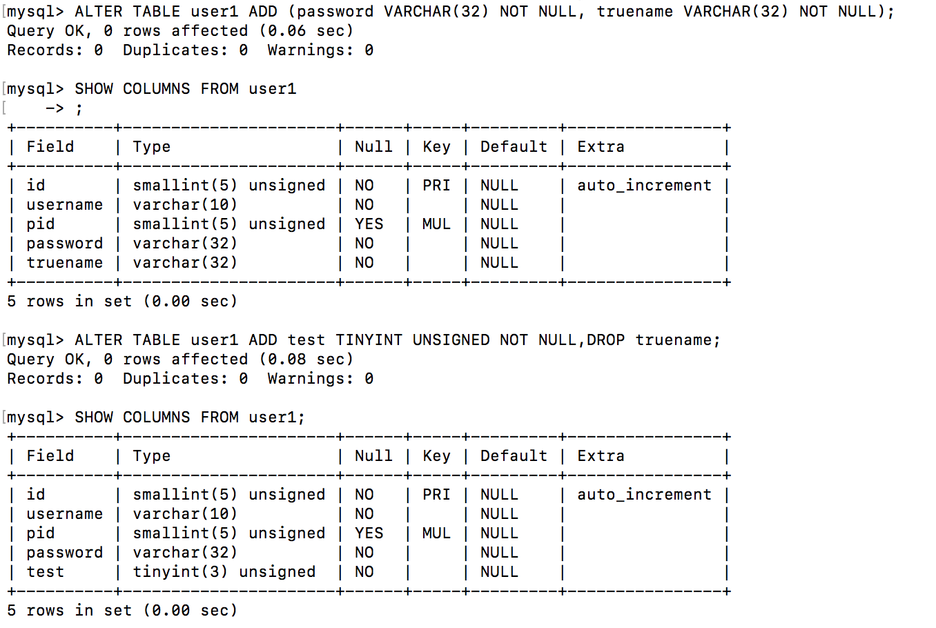 如何在RDS for MySQL数据库中修改表数据的认证方式？