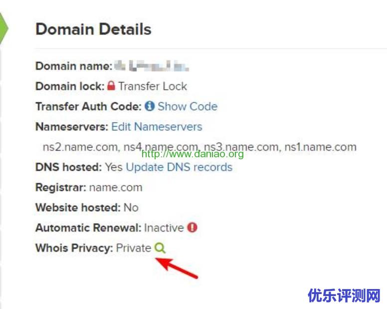 如何为Name.com域名启用Whois隐私保护？  第1张
