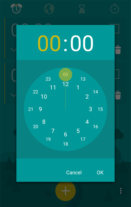 如何实现Android仿正点闹钟中的时间齿轮滑动效果？