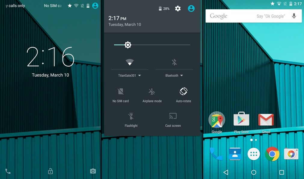 如何实现Android设备上的带页面切换功能的锁屏界面？