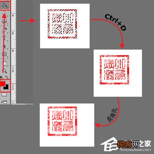 如何掌握PS中的盖印技巧？