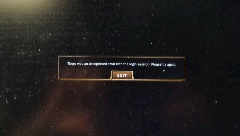 LOL登陆时遇到预期之外的错误，该如何解决？