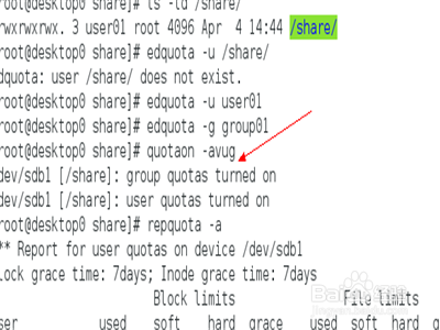 如何在Linux系统中启用磁盘配额管理？