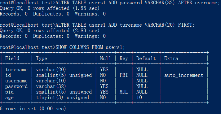 mysql 字段类型报错  第1张