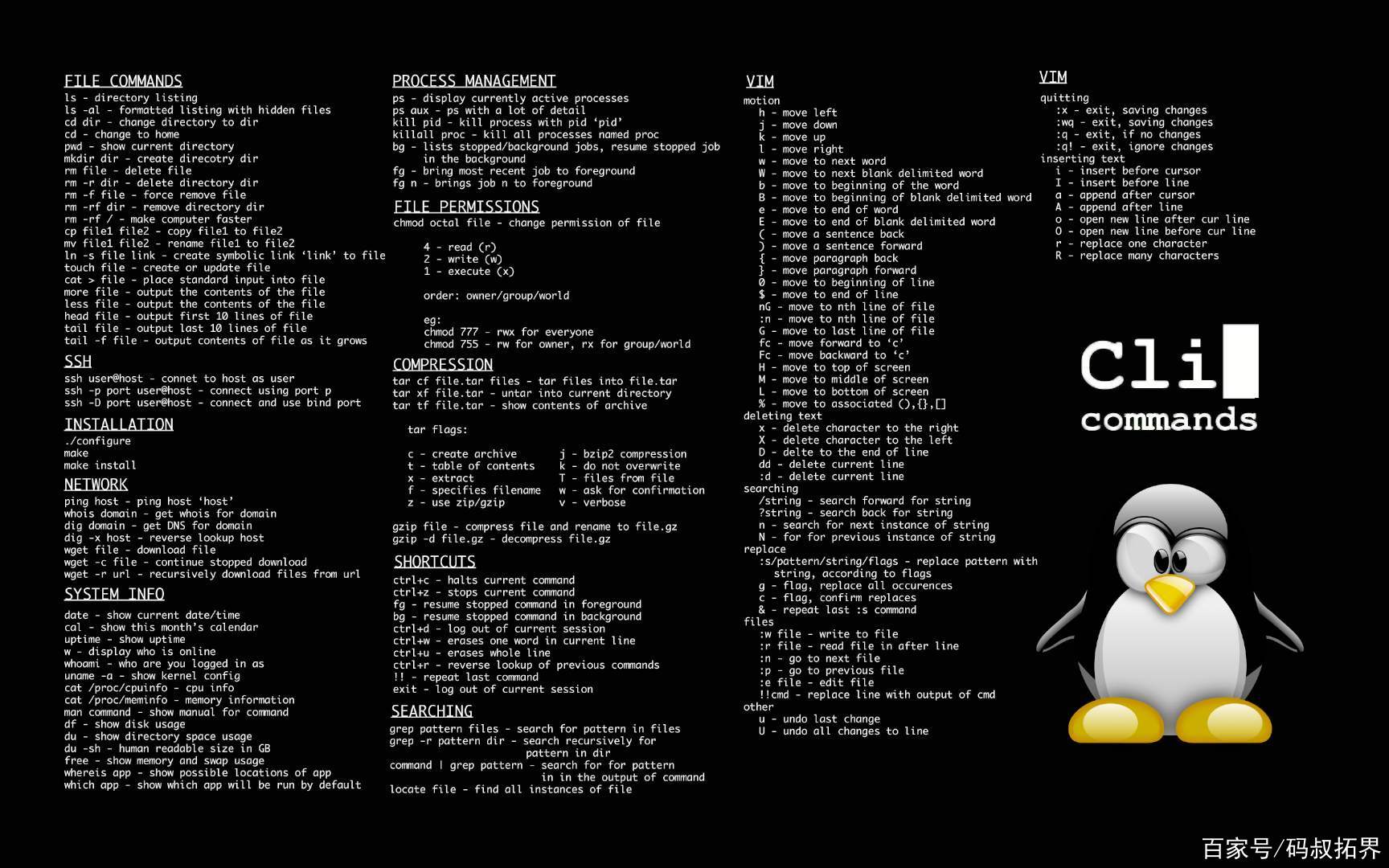 掌握Linux系统，这27个命令你都会用吗？