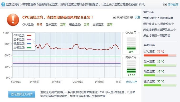 cpu核心温度过高,可能是哪些原因引起的  第1张