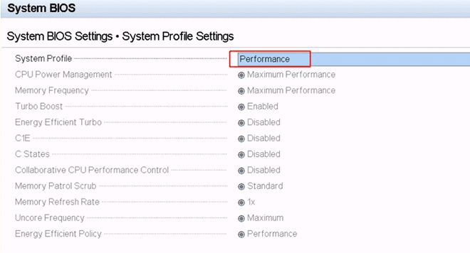 dell服务器 设置 cpu  第1张