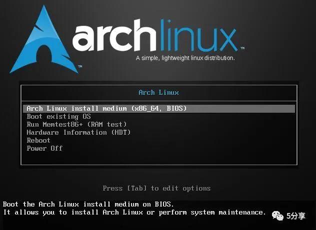 achi安装linux  第1张