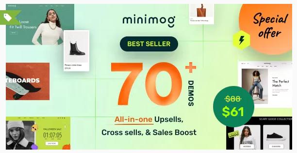 如何充分利用Shopify主题模板Minimog的主要功能特色？