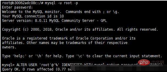 docker进入mysql容器报错怎么解决  第1张