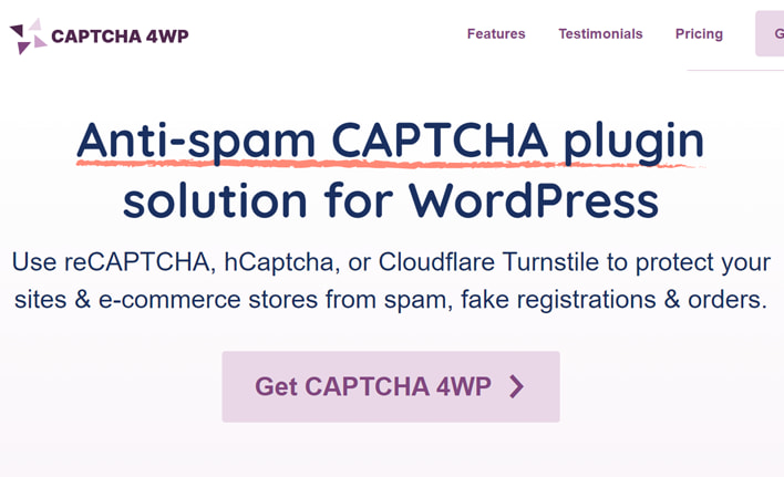 CAPTCHA 4WP插件有哪些主要功能和特性？  第1张