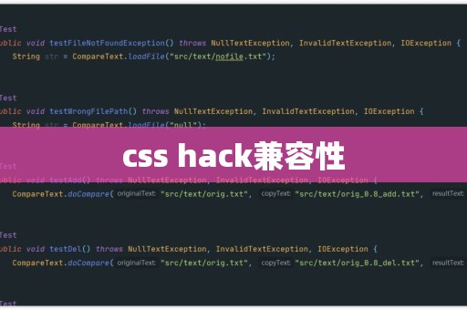 如何有效解决CSS Hack带来的兼容性问题？