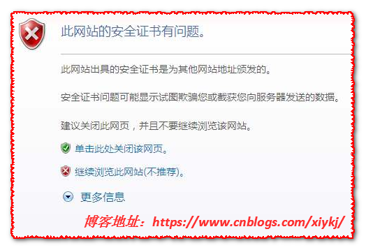 网站安全证书出现问题通常意味着什么？  第1张