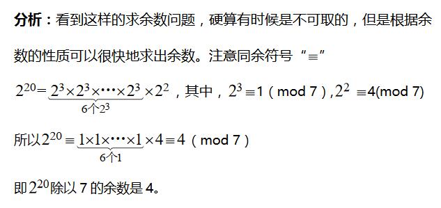什么是取余符号及其在数学中的应用？