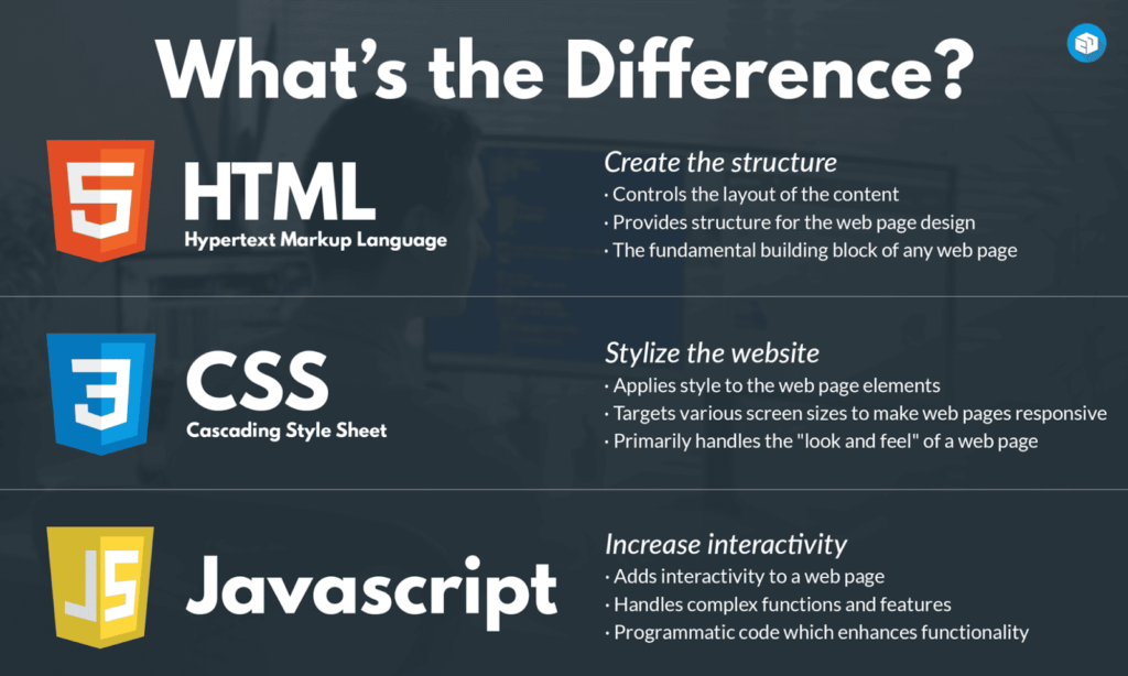 CSS与JavaScript，它们在网页开发中的核心区别是什么？