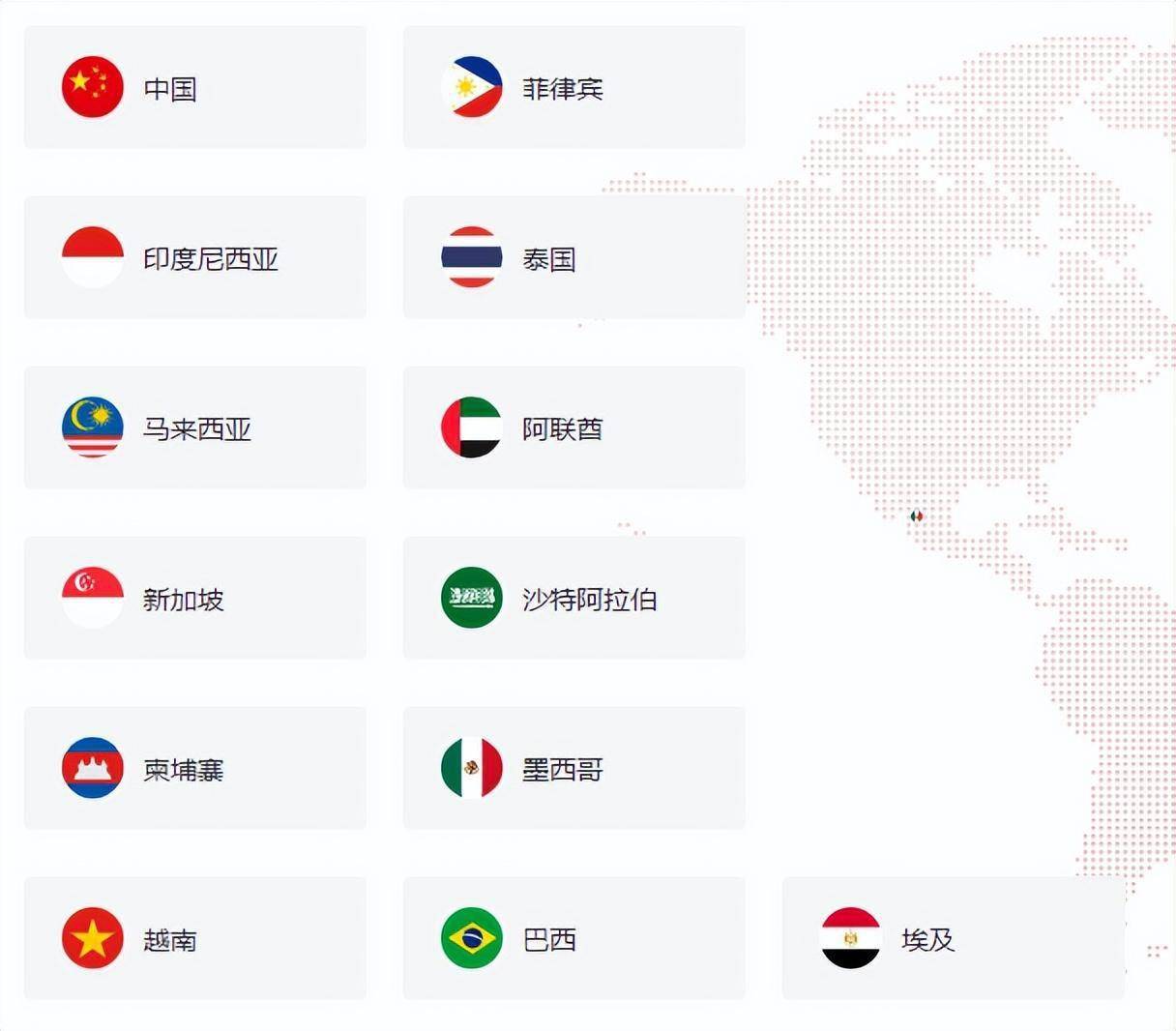 阿联酋 vps_国家及地区说明